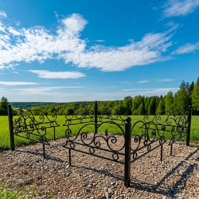 Ограды кованные