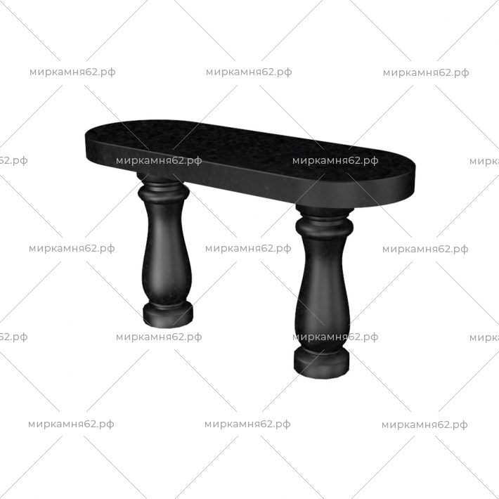 Лавочка каменная № 18