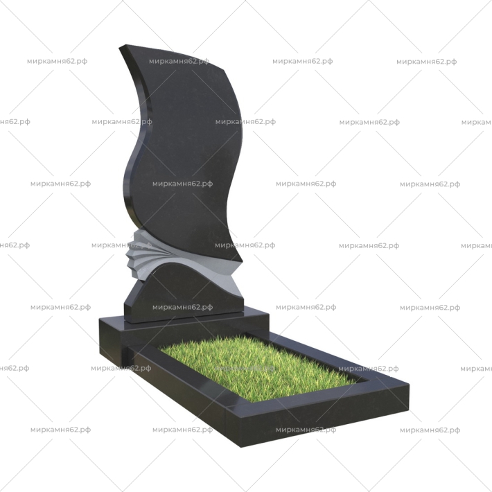 Памятник вертикальный с цветником С-36