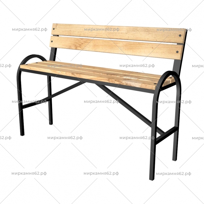 Лавочка металлическая № 16