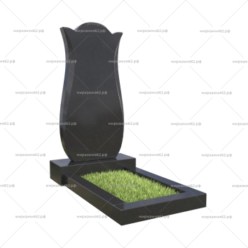 Памятник вертикальный с цветником С-13