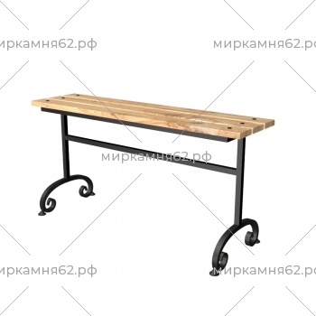 Лавочка металлическая № 24