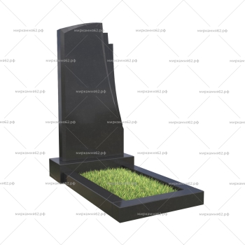 Памятник вертикальный с цветником С-28