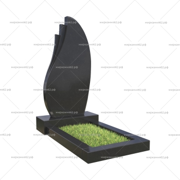 Памятник вертикальный с цветником С-15