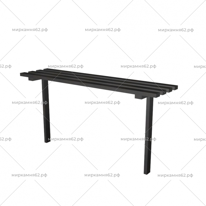 Лавочка металлическая № 1