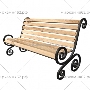 Лавочка металлическая № 32