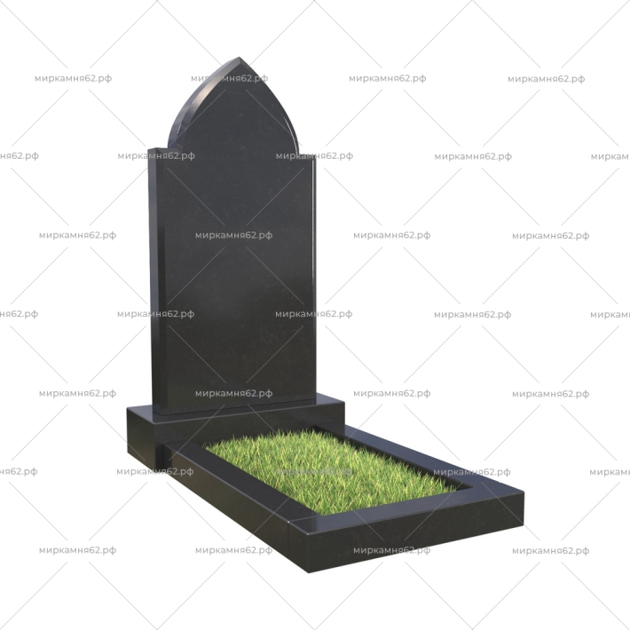 Памятник вертикальный с цветником С-12