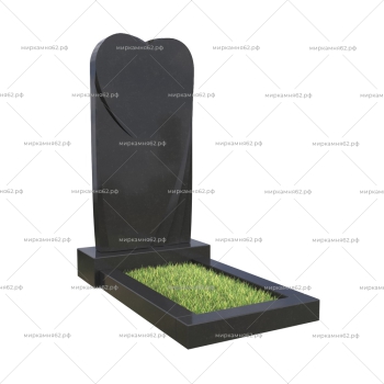 Памятник вертикальный с цветником С-34