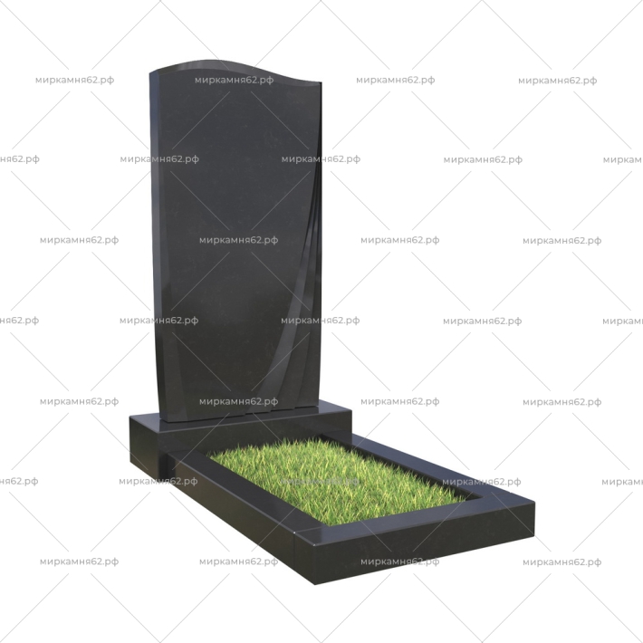 Памятник вертикальный с цветником С-9