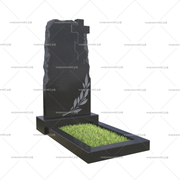 Памятник вертикальный с цветником С-31