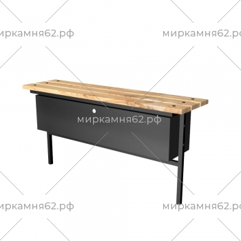 Лавочка металлическая № 13