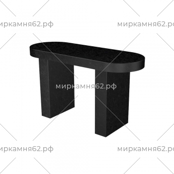 Лавочка каменная № 6