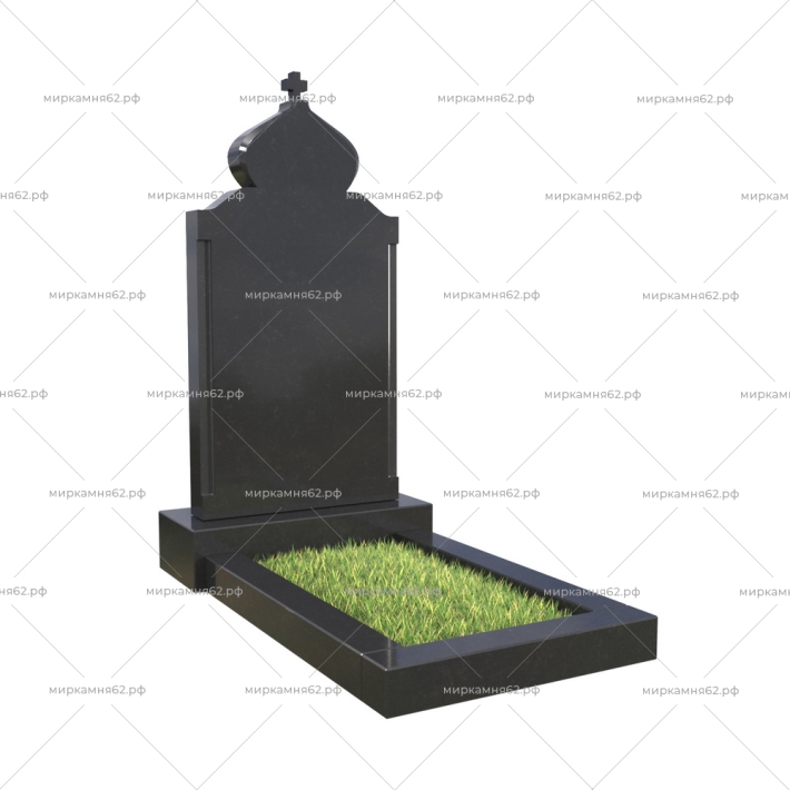 Памятник вертикальный с цветником С-40