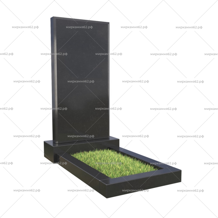 Памятник вертикальный с цветником С-1