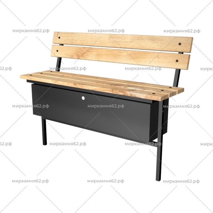 Лавочка металлическая № 14