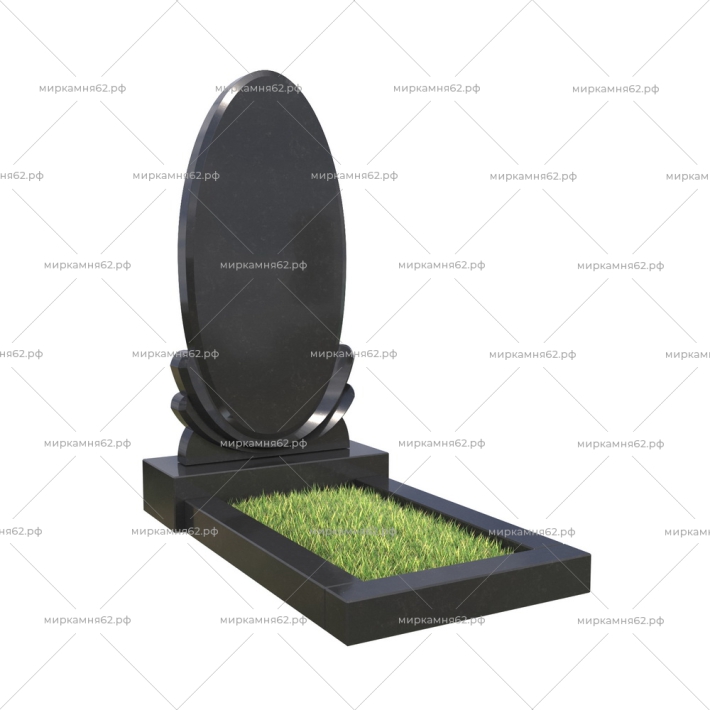 Памятник вертикальный с цветником С-44