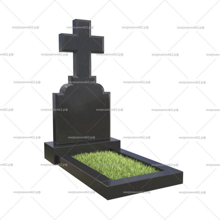 Памятник вертикальный с цветником С-39