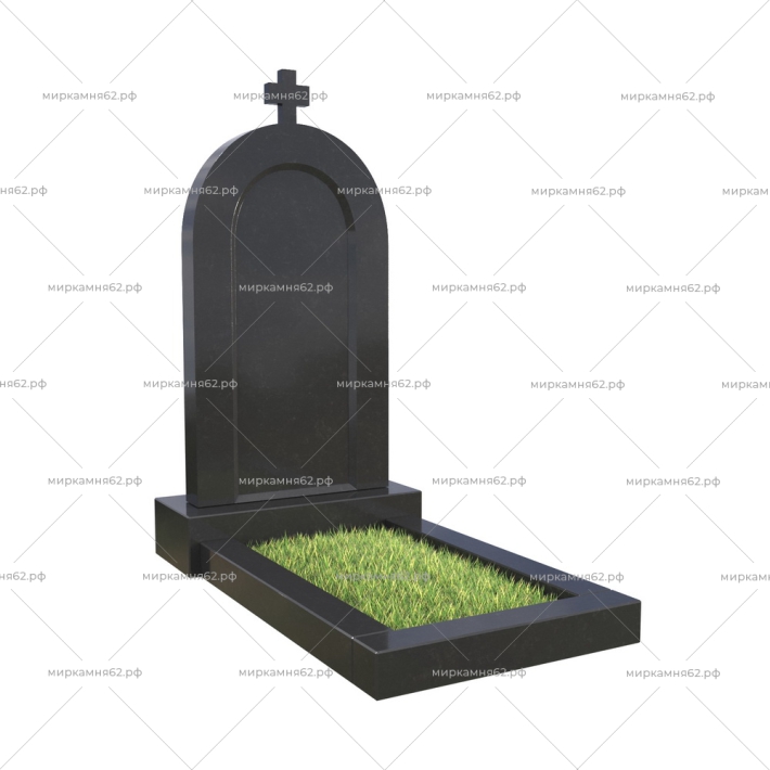 Памятник вертикальный с цветником С-38