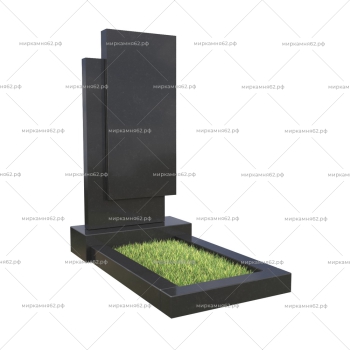 Памятник вертикальный с цветником С-23